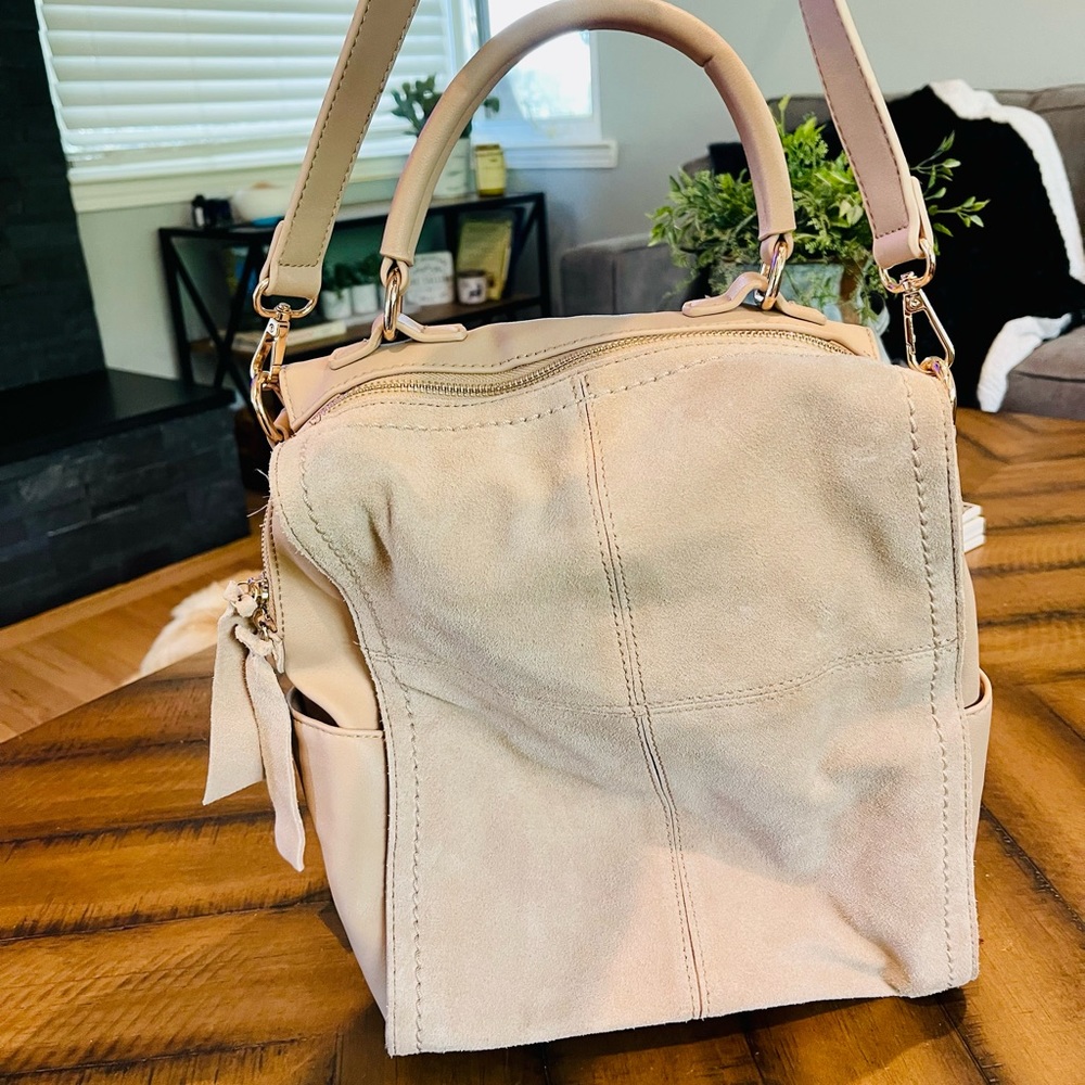 Vici Collection Moda Luxe Brette Suede Backpack - NEW